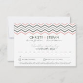 RSVP ANTWOORD KAART: chevron1 2 (Achterkant)