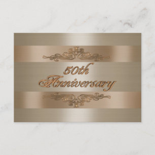 RSVP-antwoordkaart 50-jarig jubileum RSVP Kaartje