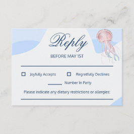 RSVP-antwoordkaart Informatiekaartje