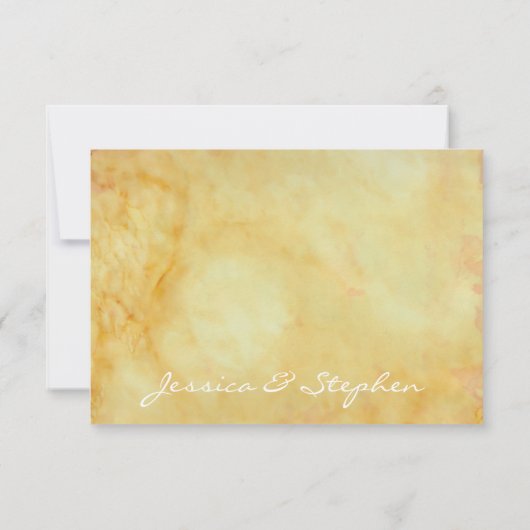 RSVP-antwoordkaart voor bruiloft, Aziatisch beïnvl RSVP Kaartje (Achterkant)