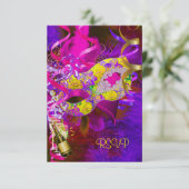 RSVP antwoordmaskers Champagne Geel (Staand voorkant)