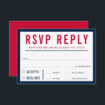 RSVP ANTWOORDT OP DE moderne, vette, vette navy re<br><div class="desc">door kat massard >> https://linktr.ee/simplysweetpaperie <<<<< Een vet type ontwerp voor uw RSVP REPLY CARDS - om uw belangrijkste uitnodigingen aan te passen. Ik hou van het ontwerp, maar ik zou graag wat veranderingen zien - een ander kleurenschema, product, een foto toevoegen of aangepast voor een andere gelegenheid - zonder...</div>