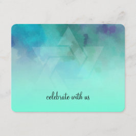 RSVP Aqua en Blue Star van David Kaartje