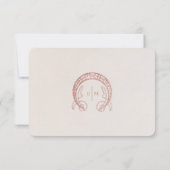 RSVP  Art Nouveau William Morris in Kaart (Achterkant)