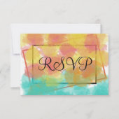 RSVP Artsy Gouache Geometrische Waterverf (Voorkant)