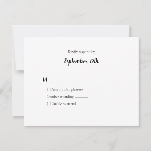 RSVP Baby shower Beren Over The Moon (Achterkant)