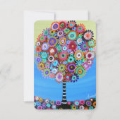 RSVP Bar Bat B'nai B'not Mitzvah Response Card (Voorkant)