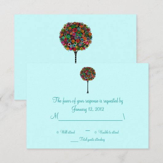 RSVP Bar Bat Mitzvah (Voorkant / Achterkant)