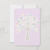 RSVP Bar Bat Mitzvah-reactiekaart (Voorkant)