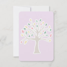 RSVP Bar Bat Mitzvah-reactiekaart