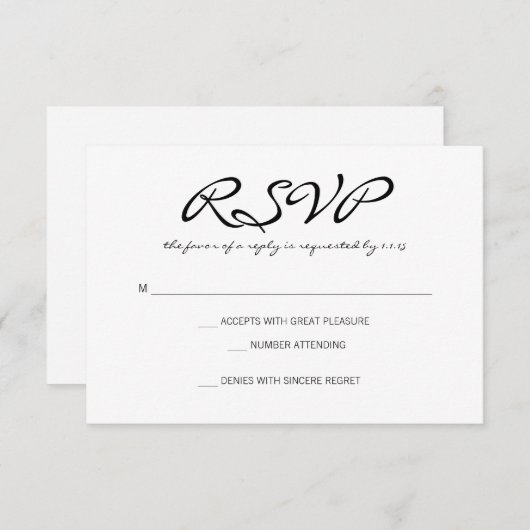 RSVP | Basis II | witboek (Voorkant / Achterkant)