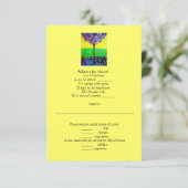 RSVP Bat Mitzvah Kaartje (Staand voorkant)