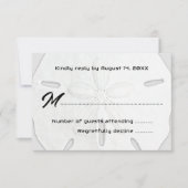 RSVP Beach Weddenschap met zwarte en witte zandban (Voorkant)