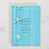 RSVP Beach Weddenschap waterverf Summer QR Code RS Kaart (Voorkant / Achterkant)