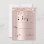 RSVP Black Roos Gold Glitter-schijven Lux (Voorkant)