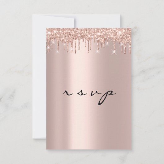 RSVP Black Roos Gold Glitter-schijven Lux (Achterkant)