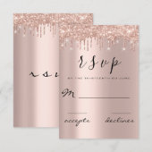 RSVP Black Roos Gold Glitter-schijven Lux (Voorkant / Achterkant)