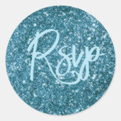 RSVP Blue Sticker (Voorkant)