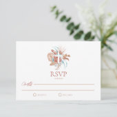 RSVP Bohemian Baptism Boho Christening (Staand voorkant)