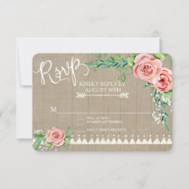 RSVP BOHO Flower Peony Babys Breath Barn Boerderij