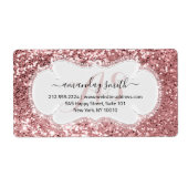 RSVP Bridal Sweet 16th Baby shower Vip Roos Etiket (Voorkant)