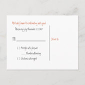 RSVP - BRIEFKAART (Achterkant)
