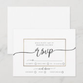 rsvp briefkaart (Voorkant / Achterkant)