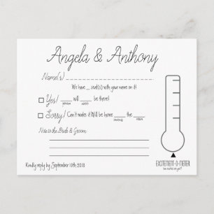 RSVP Briefkaart (bruiloft)
