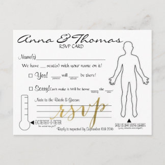 RSVP Briefkaart (bruiloft)