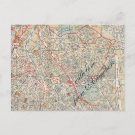 RSVP-Briefkaart voor reizen Uitnodiging Briefkaart