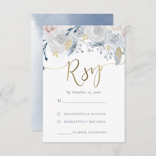 RSVP bruiloft (Voorkant / Achterkant)