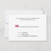 RSVP bruiloft: Daisies, Strawbloemen en Barnwood (Achterkant)