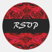 RSVP bruiloft stickers - aanpassen (Voorkant)
