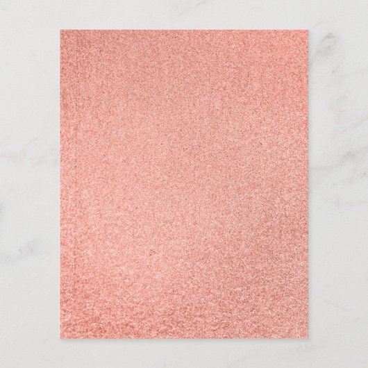 RSVP Budget Navy Blue Roos Gold Wedding Kaart (Achterkant)