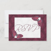 RSVP Butterfly Brocade Red (Voorkant)