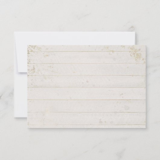 RSVP Cactus Krans Blad Succulent Houten Western Kaartje (Achterkant)