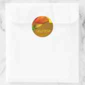 RSVP Cala Lily Herfst Envelope Seal Sticker (Tas)