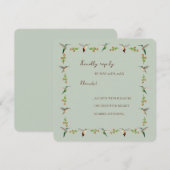 RSVP Card (Voorkant / Achterkant)