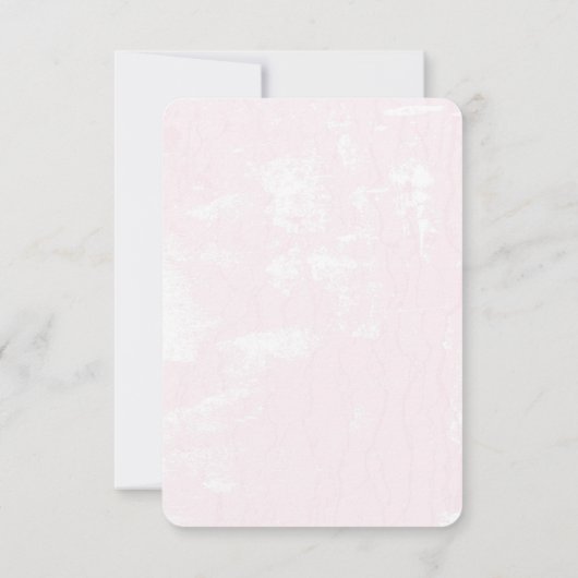 RSVP cherry blossom bruiloft (Achterkant)