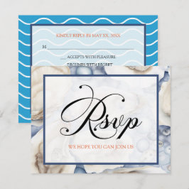RSVP Clam Shells Strand of Bestemming Kaart