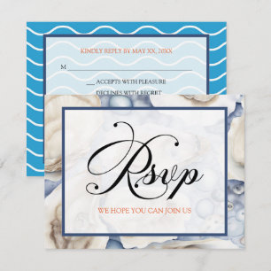 RSVP Clam Shells Strand of Bestemming Kaart