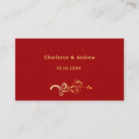 RSVP-code RSVP Informatiekaartje (Voorkant)