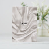 RSVP Crème Trouwset Kaart (Staand voorkant)