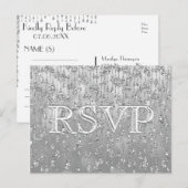 RSVP | Crystal Palace Uitnodiging Briefkaart (Voorkant / Achterkant)