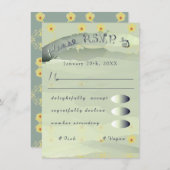 RSVP Daisy en Grey Enclosure Informatiekaartje (Voorkant / Achterkant)