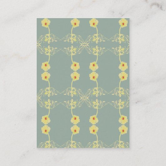 RSVP Daisy en Grey Enclosure Informatiekaartje (Achterkant)