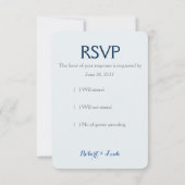 RSVP Dia de los Muertos Wedding Response Kaart (Achterkant)