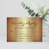 RSVP druist Golden Wedding Jubileum Bridal in (Staand voorkant)