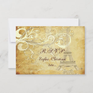 RSVP EIFFEL TOWER/VANILLA SWIRLS