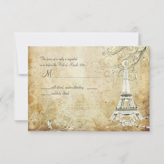 RSVP EIFFEL TOWER/VANILLA SWIRLS (Achterkant)
